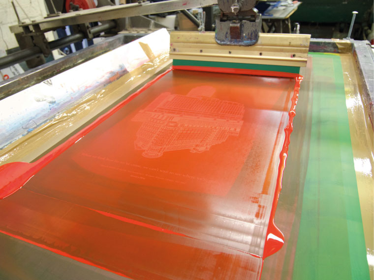 Screen Printing Process