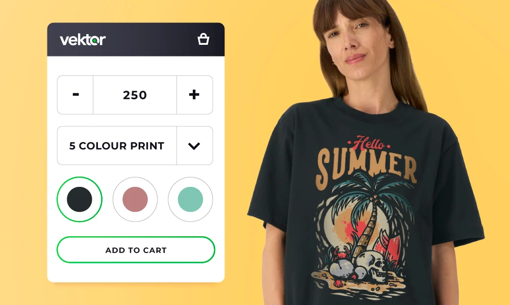 Order screen printed clothing online