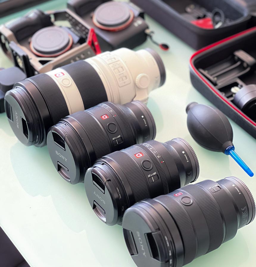 G Master Camera Lenses 