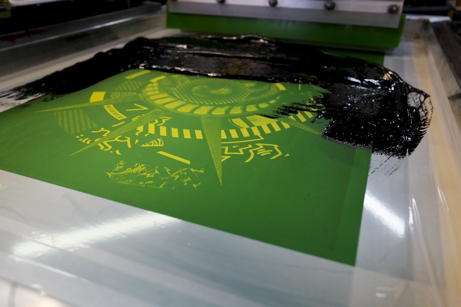 4 Colour Process Screen Printing
