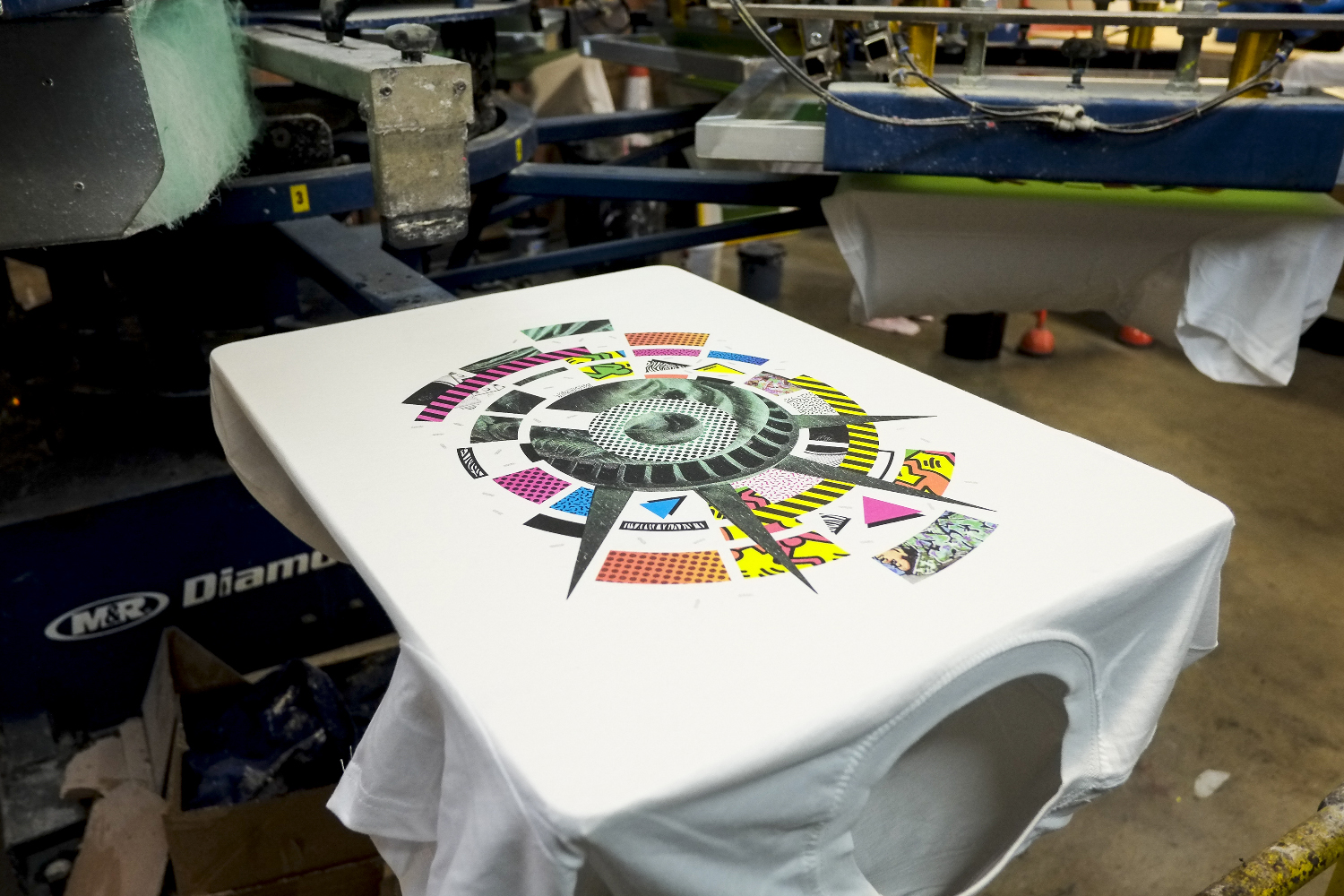 4 Colour Process Screen Printing