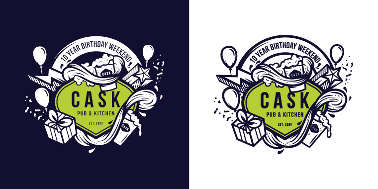 Craft Beer Design Illustration