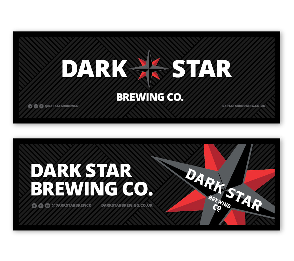Dark Star Brewing Co. Bar Runners