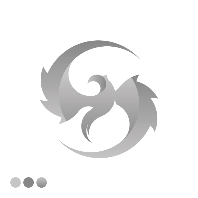 phoenix-icon-design-silver